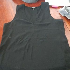 Express sheer open back top